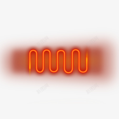 发热丝电热丝png免抠素材_88icon https://88icon.com 光圈 发光 发热 炫光