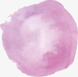 淡紫色水彩圆点素材