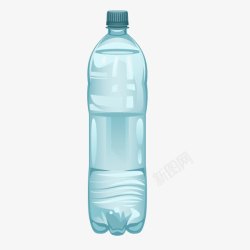 卡通矿泉水水瓶饮料瓶装饰素材