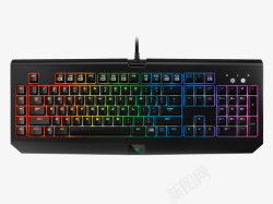 RGB机械键盘彩色发光机械键盘高清图片