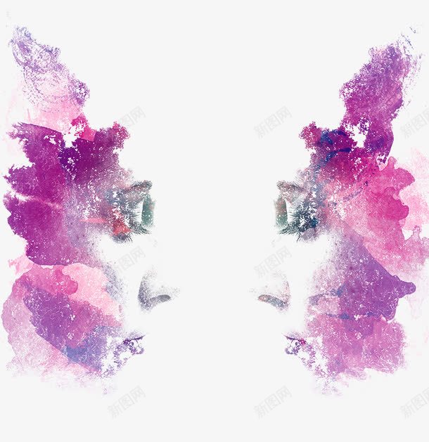 唯美紫色渐变色人物剪影png免抠素材_88icon https://88icon.com 人物侧脸 人物剪影 创意图片 双重曝光 双重曝光人像摄影 双面人 双面人脸 唯美图片 概念图片 渐变色 紫色 美女侧脸 美女剪影 艺术效果 高清图片