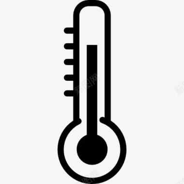 温度计高温图标图标