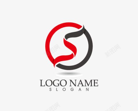logo简约炫彩标志图标图标