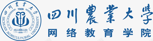 知识四川农业大学logo矢量图图标图标
