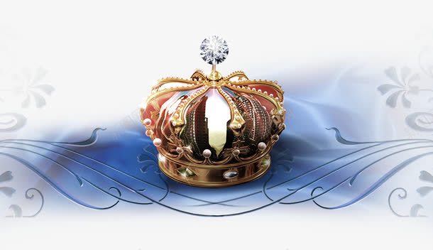 华丽皇冠PSDpsd免抠素材_88icon https://88icon.com 华丽王冠 国王皇冠 头饰素材 女王皇冠 宝石 标志设计 欧式花纹 王冠logo 荣耀冠冕 蓝色背景