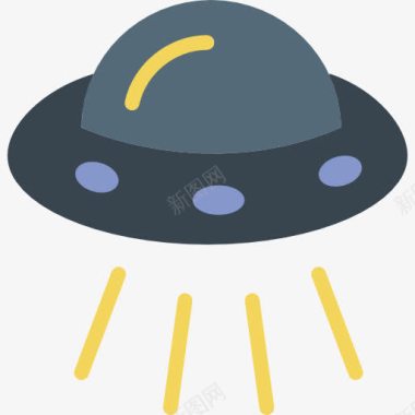 外星人行走UFO图标图标