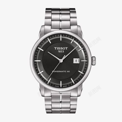 天梭豪致系列手表png免抠素材_88icon https://88icon.com T0864071106100 TISSOT 产品实物 休闲 名牌手表 商务 大牌手表 机械表 男士手表 腕表