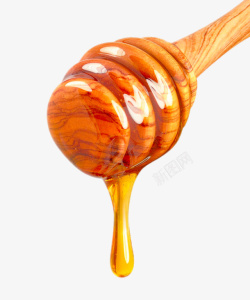 蜂蜜棒创意蜂蜜棒滴落的蜂蜜高清图片