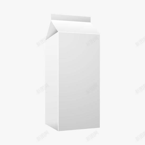 空白饮品包装模板png免抠素材_88icon https://88icon.com 包装 牛奶盒 牛奶盒黑白画 白色 盒子 饮料
