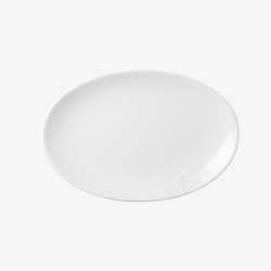 白色透明渐变白色盘子高清图片