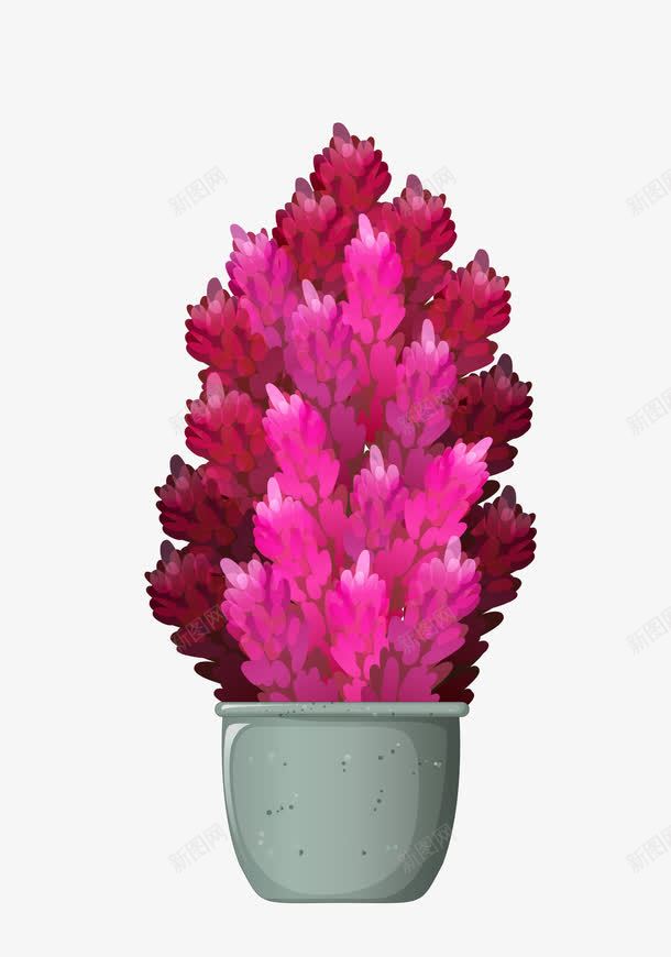 文艺卡通小清新插画盆栽png免抠素材_88icon https://88icon.com 卡通手绘装饰插画 封面设计 小清新插画 广告设计 盆栽 简约大气插画 网页设计