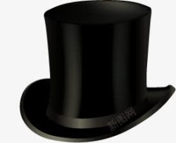 黑色男士礼帽婚礼素材