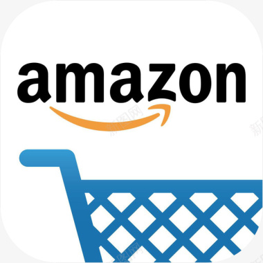 手机亚马逊购物应用图标logo图标
