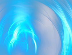 蓝色力量感透明漩涡素材