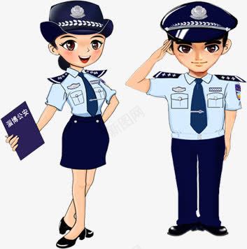 卡通立绘风格效果警察png免抠素材_88icon https://88icon.com 卡通 效果 警察 风格