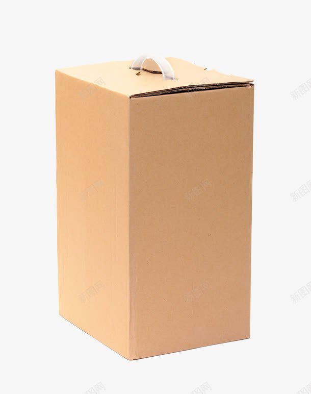 手提纸箱png免抠素材_88icon https://88icon.com 实物 容器 手提纸箱 把手 板条箱 盒子 红酒包装盒 纸板纸盒 纸箱包装 纸箱包装样机 食品包装箱