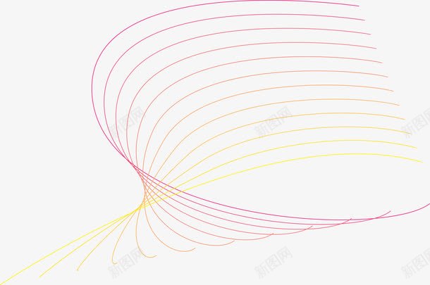 彩色波动线条png免抠素材_88icon https://88icon.com 交错 创意图形 叠加 彩色线条图 旋转 旋转光线 旋转图案 旋转标志 曲线 波动线条 炫彩 线条
