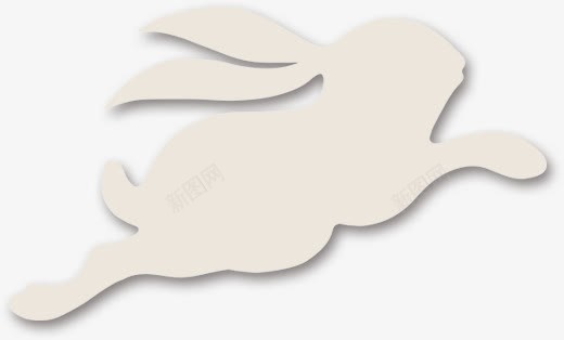 跳跃的兔兔png免抠素材_88icon https://88icon.com 兔子 宠物 灰色 跳跃