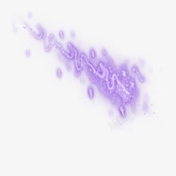 紫色流星流星雨曲线光影高清图片