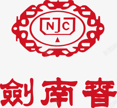 logo标识剑南春logo图标图标