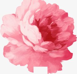 手绘粉色玫瑰年中化妆品首页素材