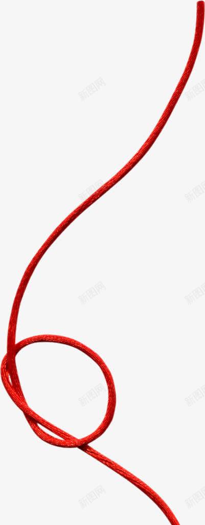 红色绳子png免抠素材_88icon https://88icon.com 红色 绳子 绳子实物图 装饰 麻绳