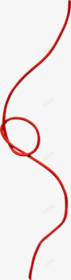 麻绳免扣实物图红色绳子高清图片