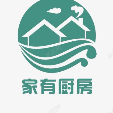 高端合同家有厨房厨房logo图标图标