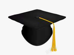 毕业季学士帽素材