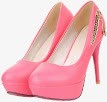 粉色甜美高跟鞋女鞋素材