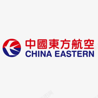 红色中国东方航空logo标识图标图标