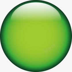 小球渐变可爱小球绿色的小球高清图片
