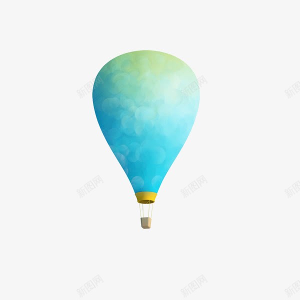 蓝色渐变手绘卡通气球png免抠素材_88icon https://88icon.com 卡通气球 唯美 天空上的热气球 手绘气球 气球图片 漂亮气球素材 蓝色渐变热气球