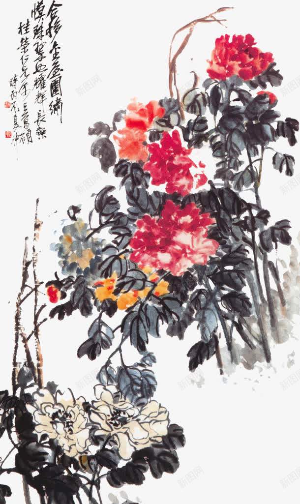 诗歌图png免抠素材_88icon https://88icon.com 古代化 古典图片 古逸 墨水画 山水画 水墨画