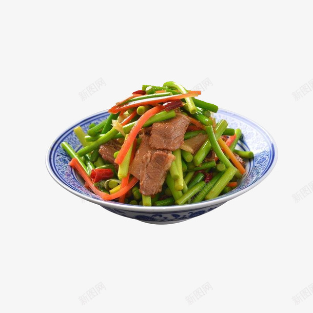 小碗菜美食蒜台炒肉png免抠素材_88icon https://88icon.com 家常菜 小炒美食 小碗菜 美味佳肴 蒜台炒肉 蒜苔炒肉 蒜薹肉丝