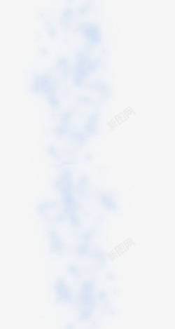 蓝色烟囱蓝色透明轻烟烟雾烟云扭曲飘散高清图片