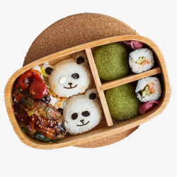环保成人双层床精品实木寿司盒高清图片