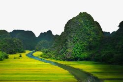 泰国山水田园景色素材