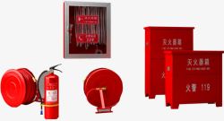不锈钢消防箱消防器材高清图片