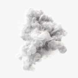 绚丽的烟雾白色朦胧装饰烟雾高清图片