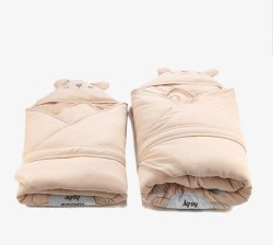 冬季彩棉宝宝抱被盖被素材