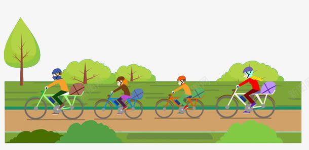 赛自行车png免抠素材_88icon https://88icon.com 大自然风花 自行车比赛 自行车远足 速效跑到