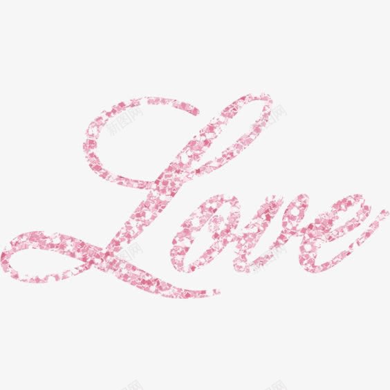 LOVE英文艺术字png免抠素材_88icon https://88icon.com LOVE LOVE字体设计 LOVE英文字装饰 粉色 钻石 闪亮