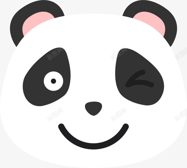 微笑卡通可爱小熊猫png免抠素材_88icon https://88icon.com 5月8号 世界微笑日 可爱国宝 图案 小熊猫 幸福 开心 开心表情 笑容 黑白熊猫