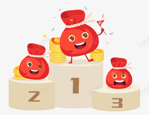 新年红包口袋卡通表情png免抠素材_88icon https://88icon.com 卡通 可爱的 手绘图 硬币 红包口袋 表情 金钱