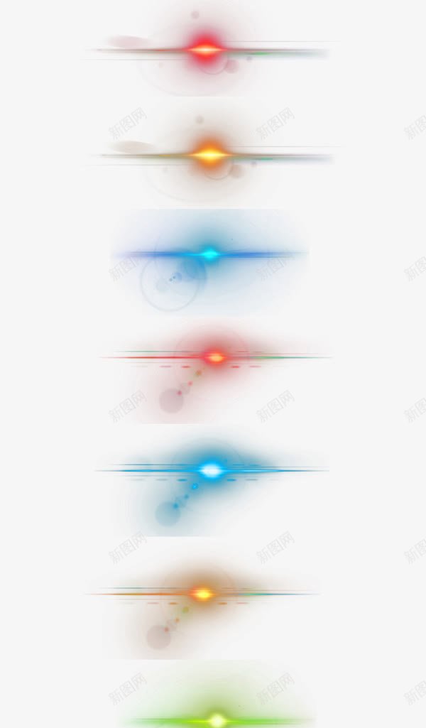 闪光装饰png免抠素材_88icon https://88icon.com 光线 彩色 灯光 装饰