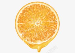 创意甜橙素材
