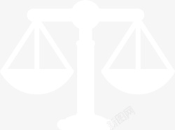 创意白色天平素材