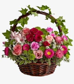 法国浪漫创意素材抽象鲜花庆典花卉花篮高清图片