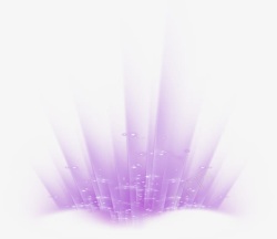 紫色放射光效素材
